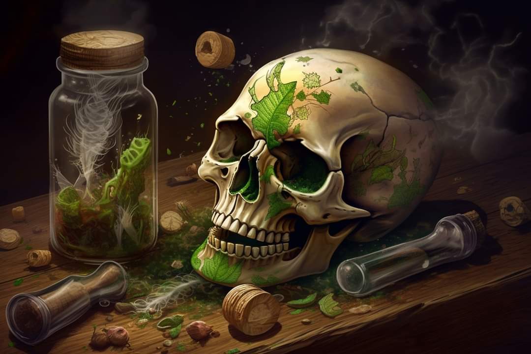 Green Skull