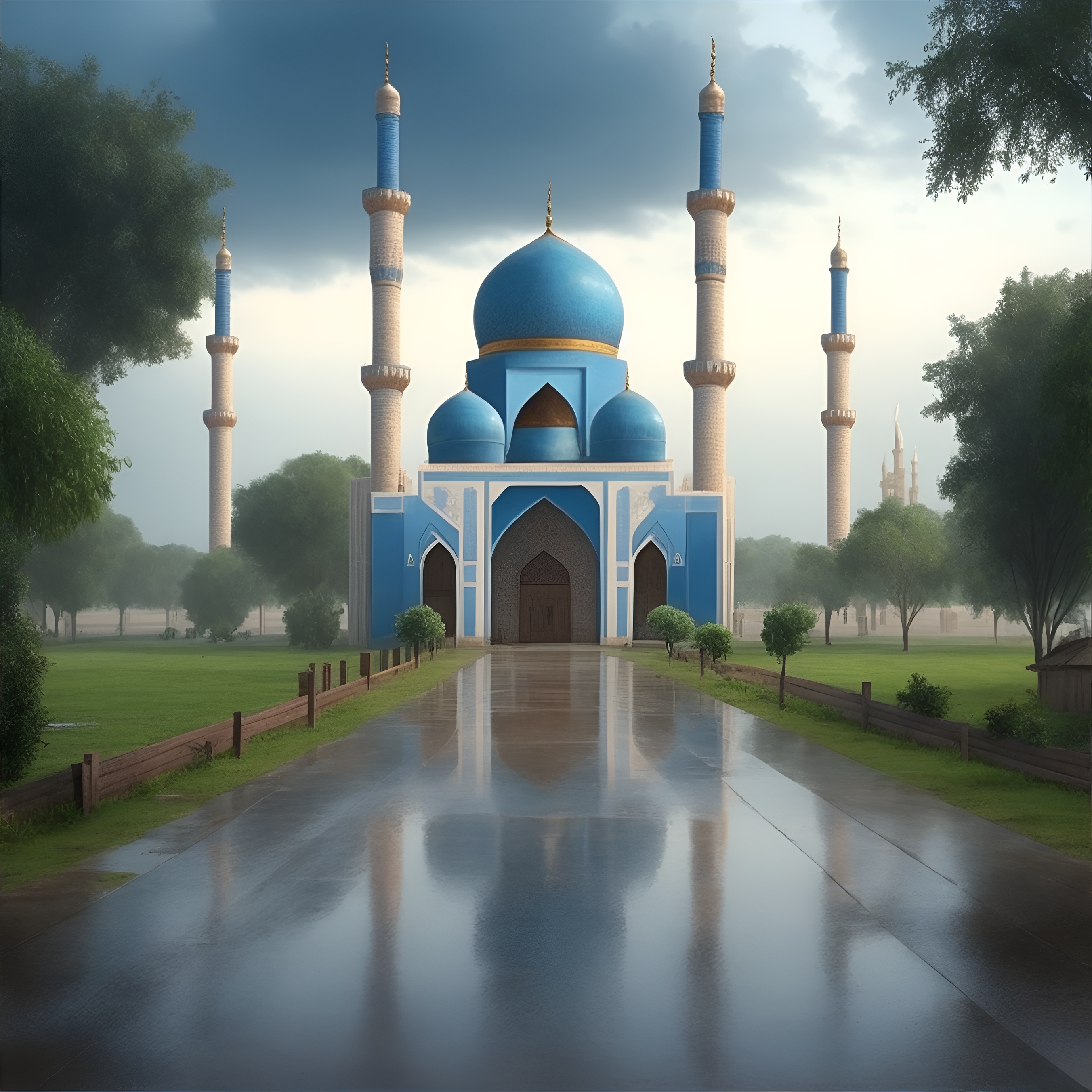 A beautiful mosque